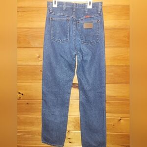 💰⏳️Wrangler Size 7 Classic Blue Denim Jeans Very Good Preloved Condition